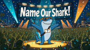 Name Our Shark event